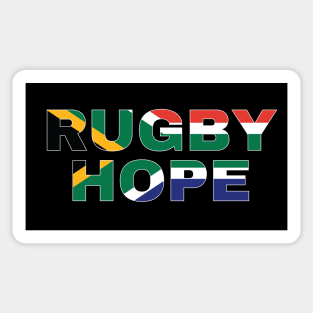 South African rugby design Sticker